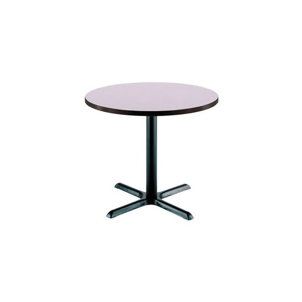 KFI 30" Round Restaurant Table, Gray Nebula